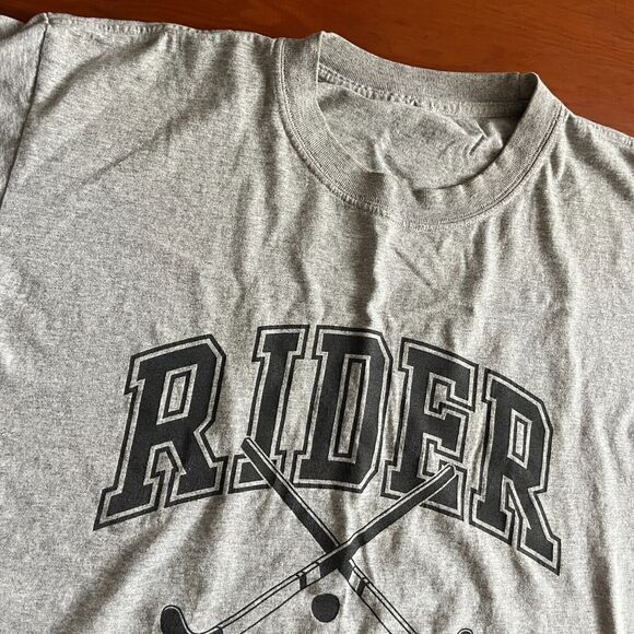 Rider University Field Hockey Gray T-Shirt Size XL MV Sport NCAA College - Picture 2 of 10